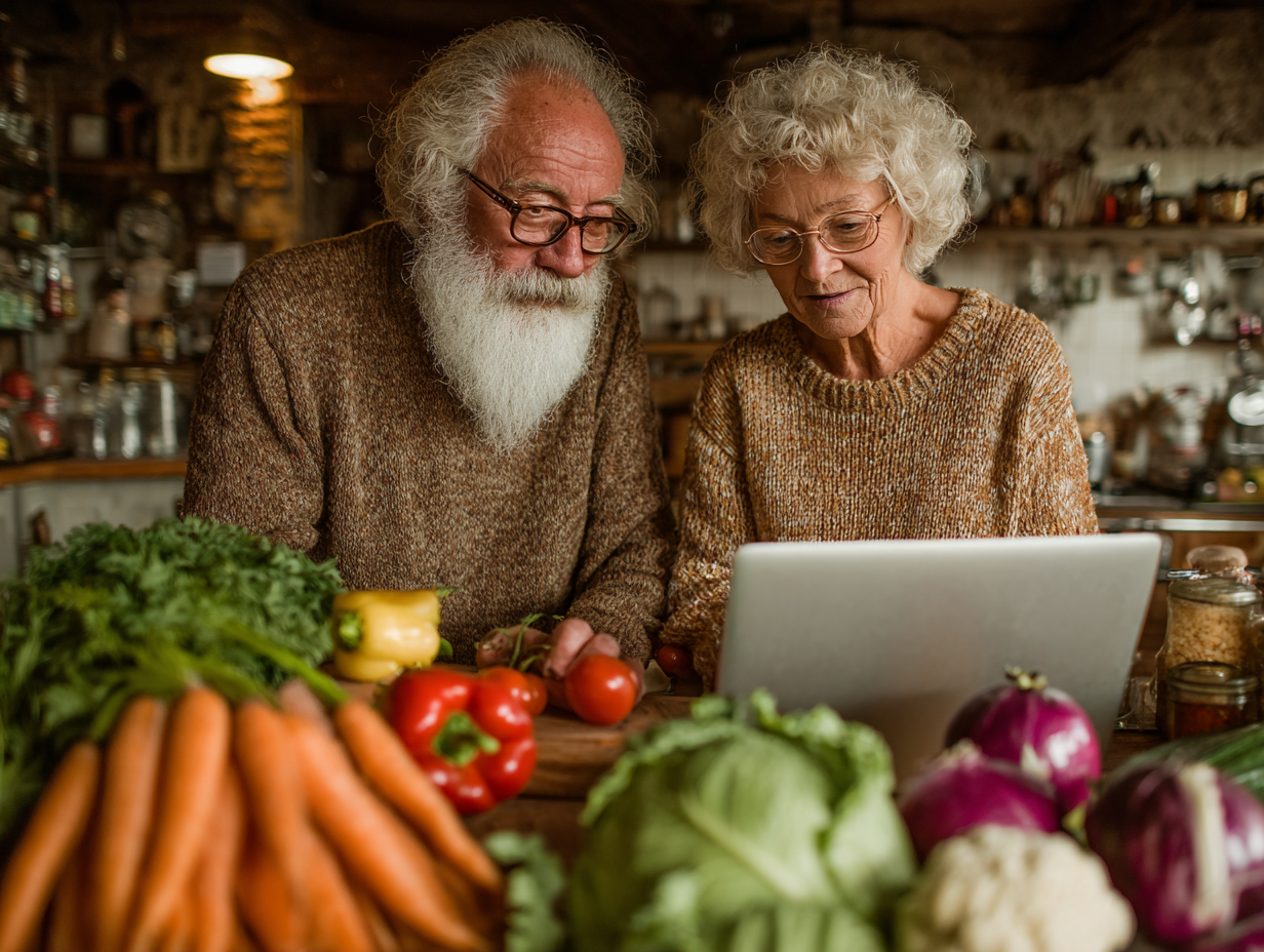 Консультація нутриціолога зі старшою людиною